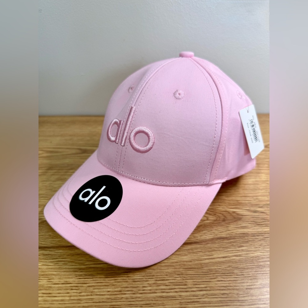 Alo Yoga Pink Baseball Cap